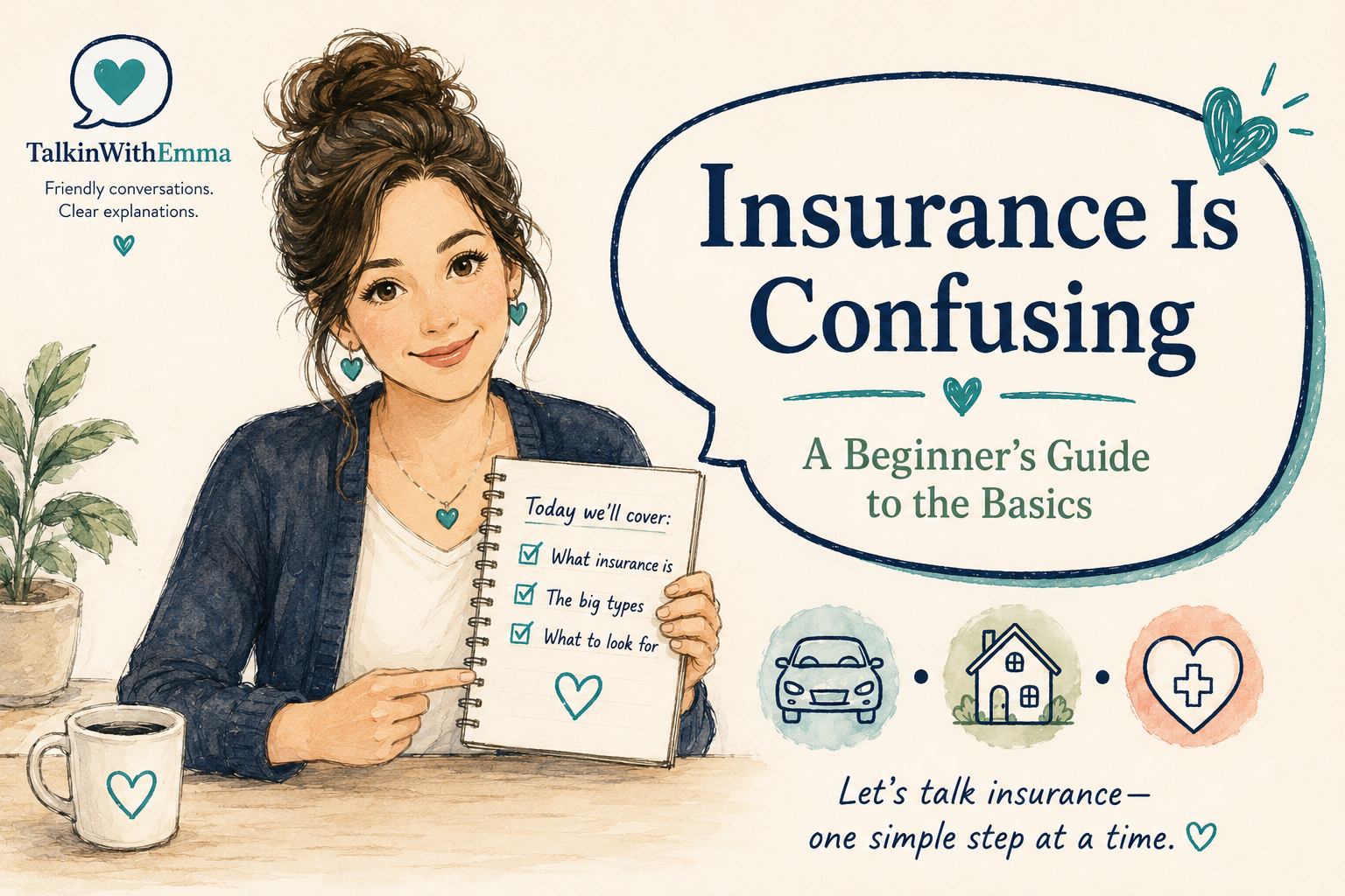 Insurance Is Confusing: Insurance Basics in Plain English