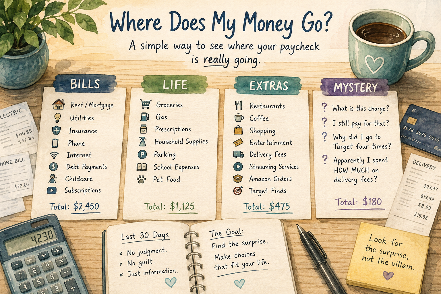 Where Does My Money Go? How to Find Where Your Paycheck Is Going