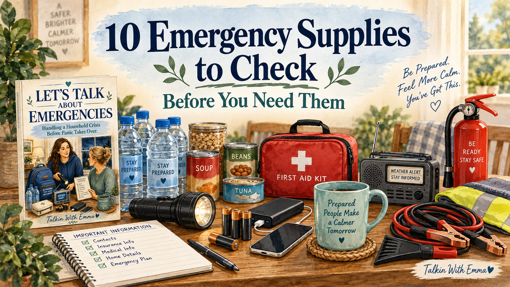 10 Household Emergency Supplies You Should Actually Check Before You Need Them